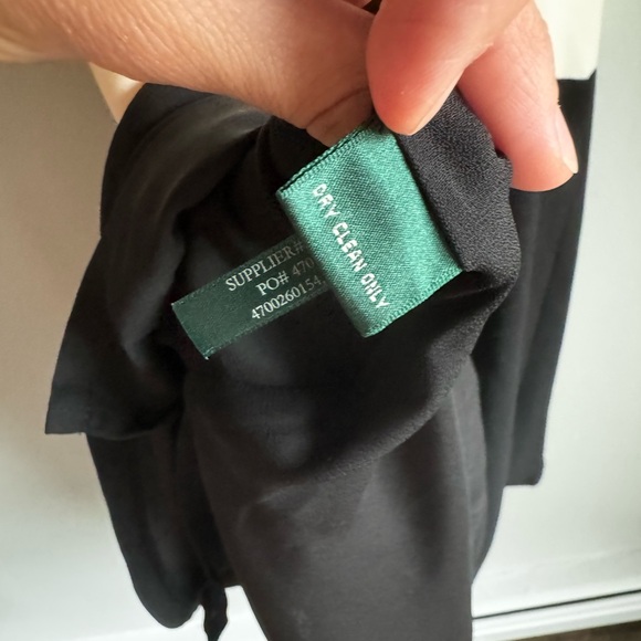 Like new royal Dress cream/ black Ralph Lauren, size 6 - Picture 9 of 9